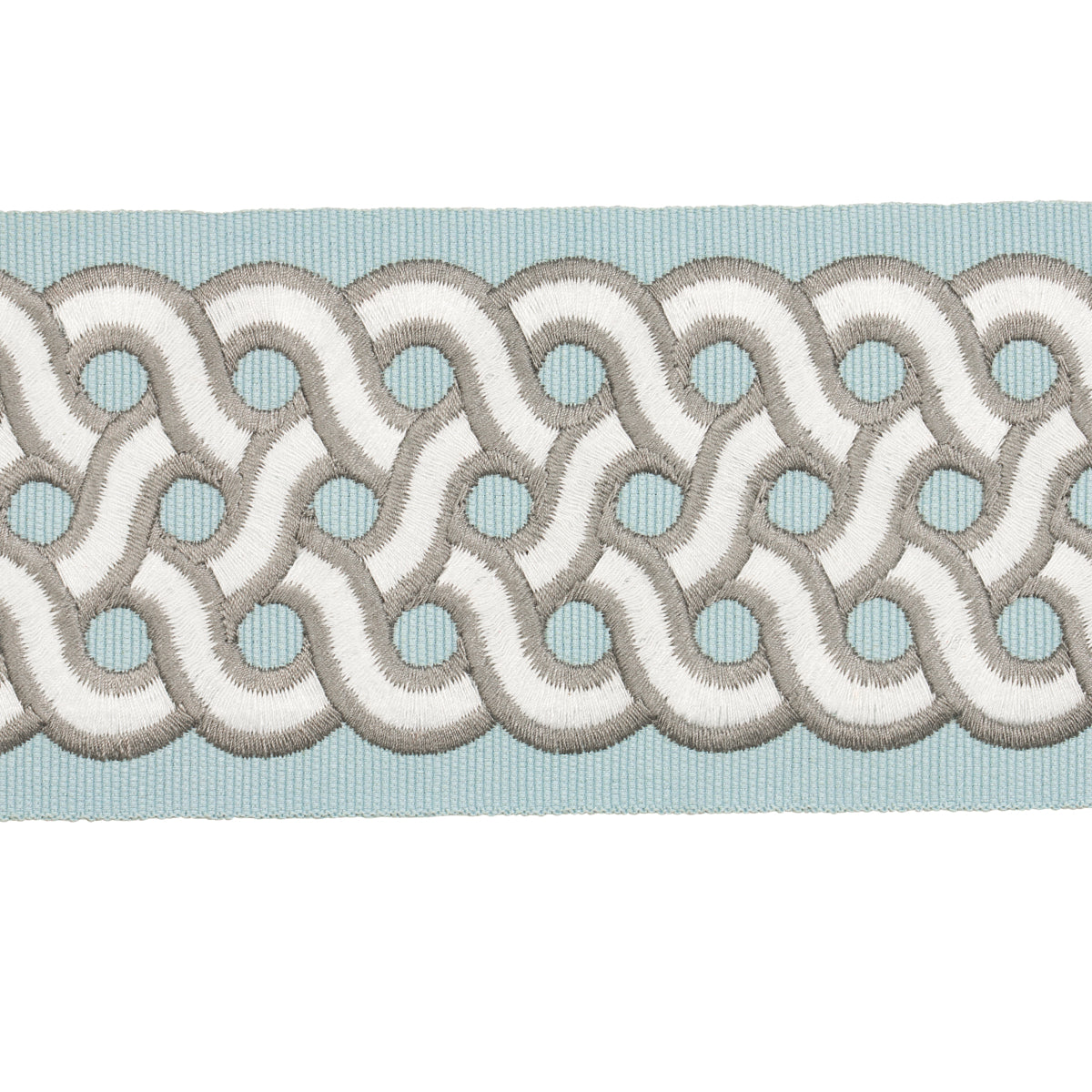 Schumacher MANDEVILLE TAPE SKY Trim | Atlanta Fabrics