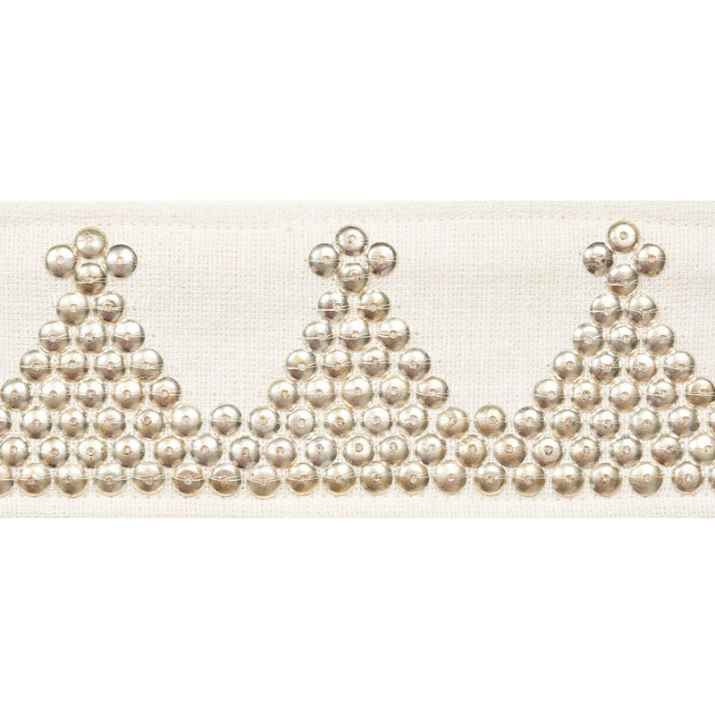 Schumacher TIM TIM TAPE IVORY Trim | Atlanta Fabrics