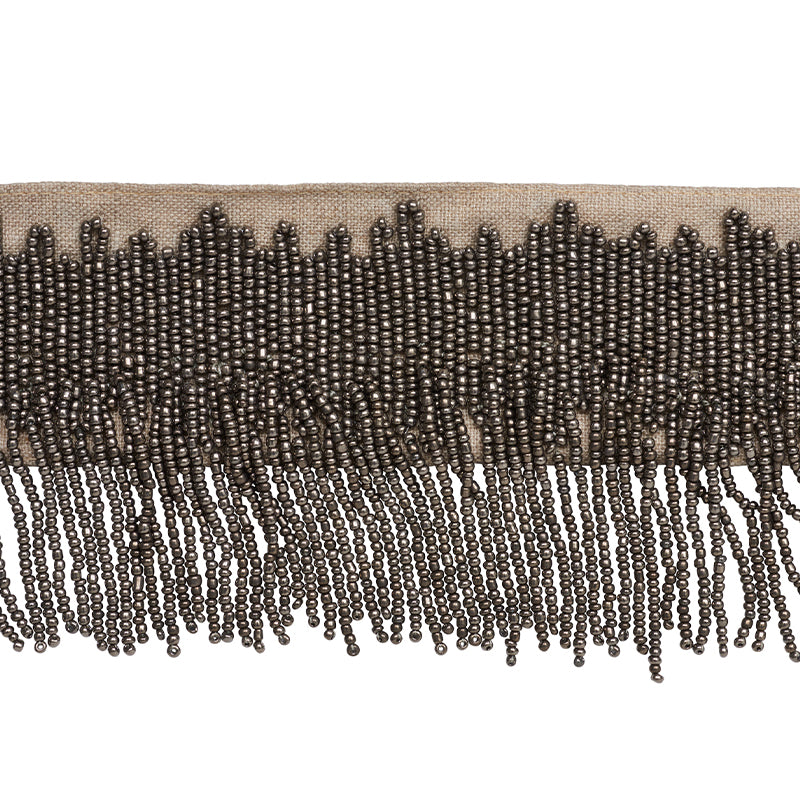 STARLING BEADED FRINGE PEWTER