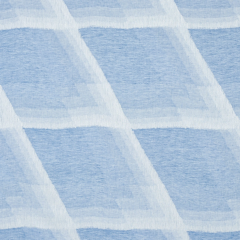 Schumacher CANSO CASEMENT BLUE Fabric | Atlanta Fabrics
