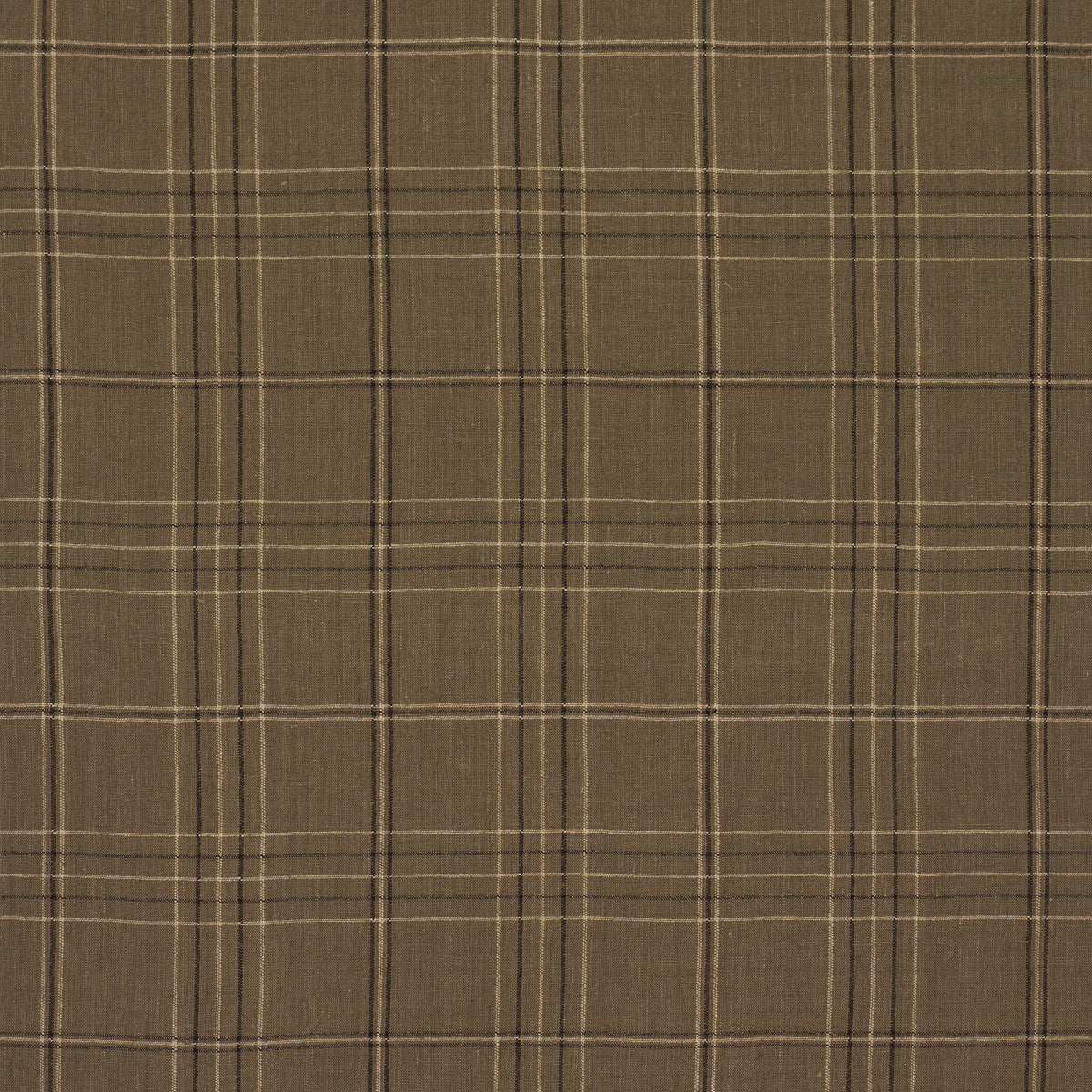 NILS PLAID LINEN LICHEN