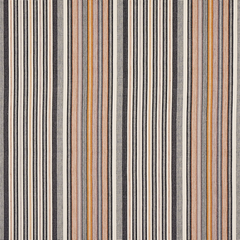 Schumacher RIPPLE HAND WOVEN STRIPE ROCKPOOL Fabric | Atlanta Fabrics