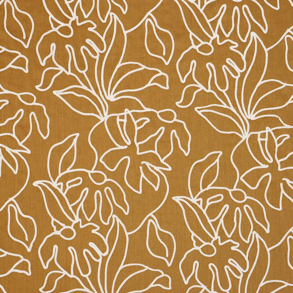 LOLA EMBROIDERY SAFFRON
