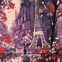 Atlanta Fabrics SIDE PANEL - Paris In Love Drapery | Atlanta Fabrics