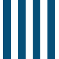 William West Designs Awning Stripe Cadet Fabric | Atlanta Fabrics