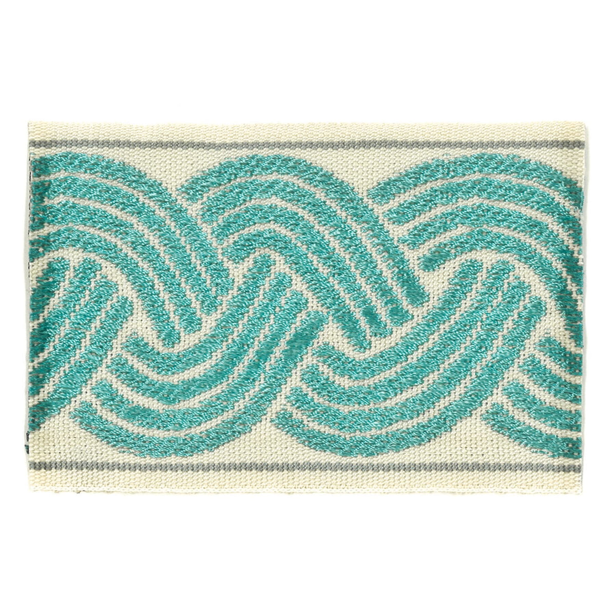 STOUT BLENHEIM 1 AQUA Trim | Atlanta Fabrics