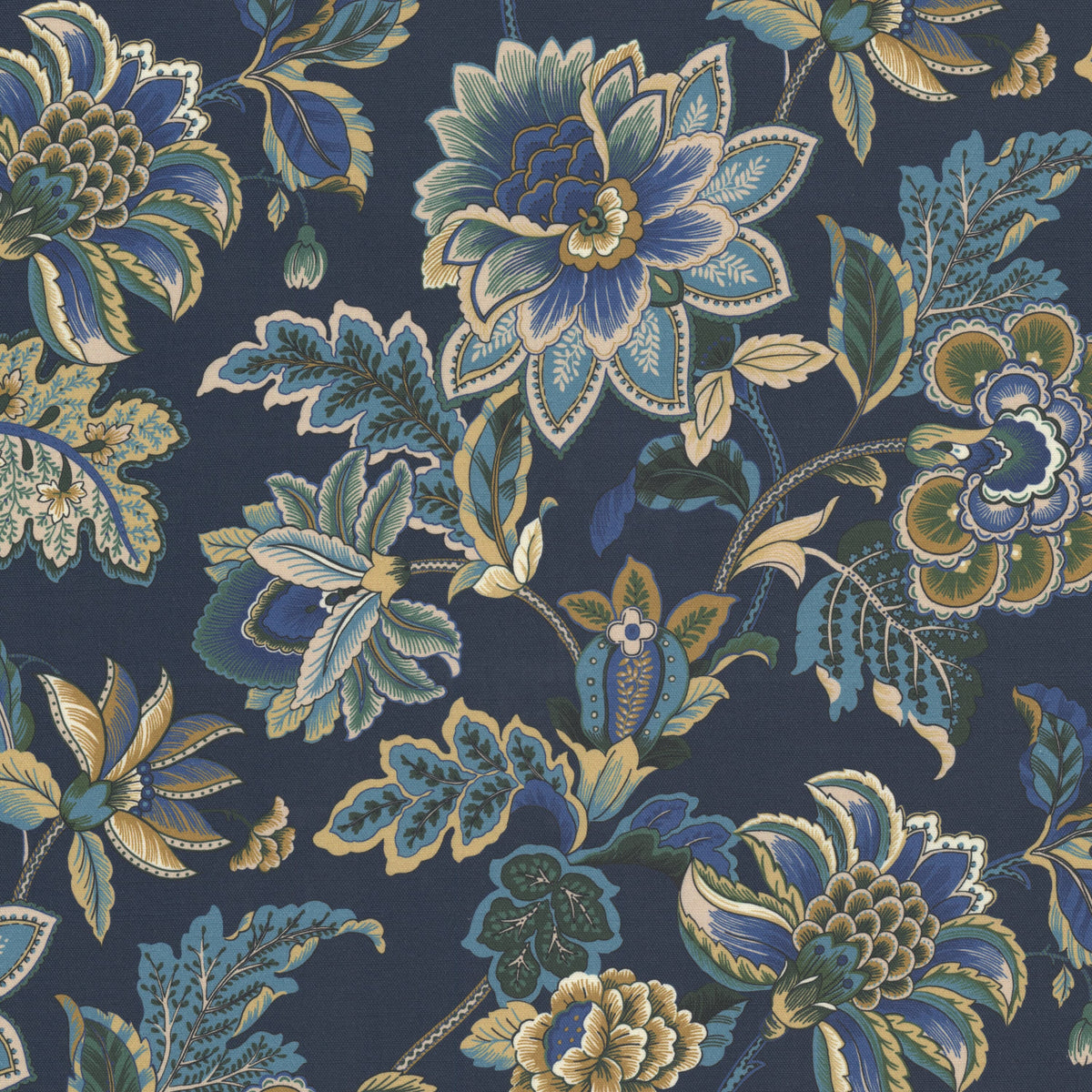 STOUT CLUBHOUSE 1 BLUEBERRY Fabric | Atlanta Fabrics