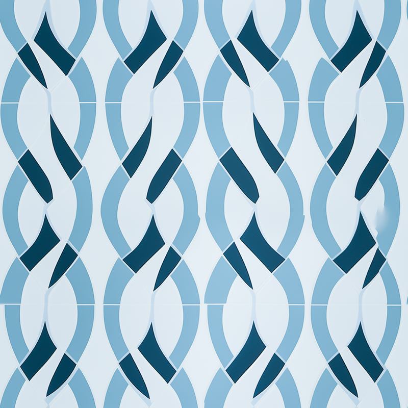 Chain Reaction Blue Wallpaper