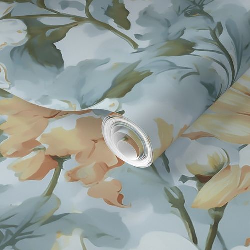 Clearview Periwinkle Wallpaper