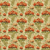 Atlanta Fabrics Colors Unfurled Basil Fabric | Atlanta Fabrics