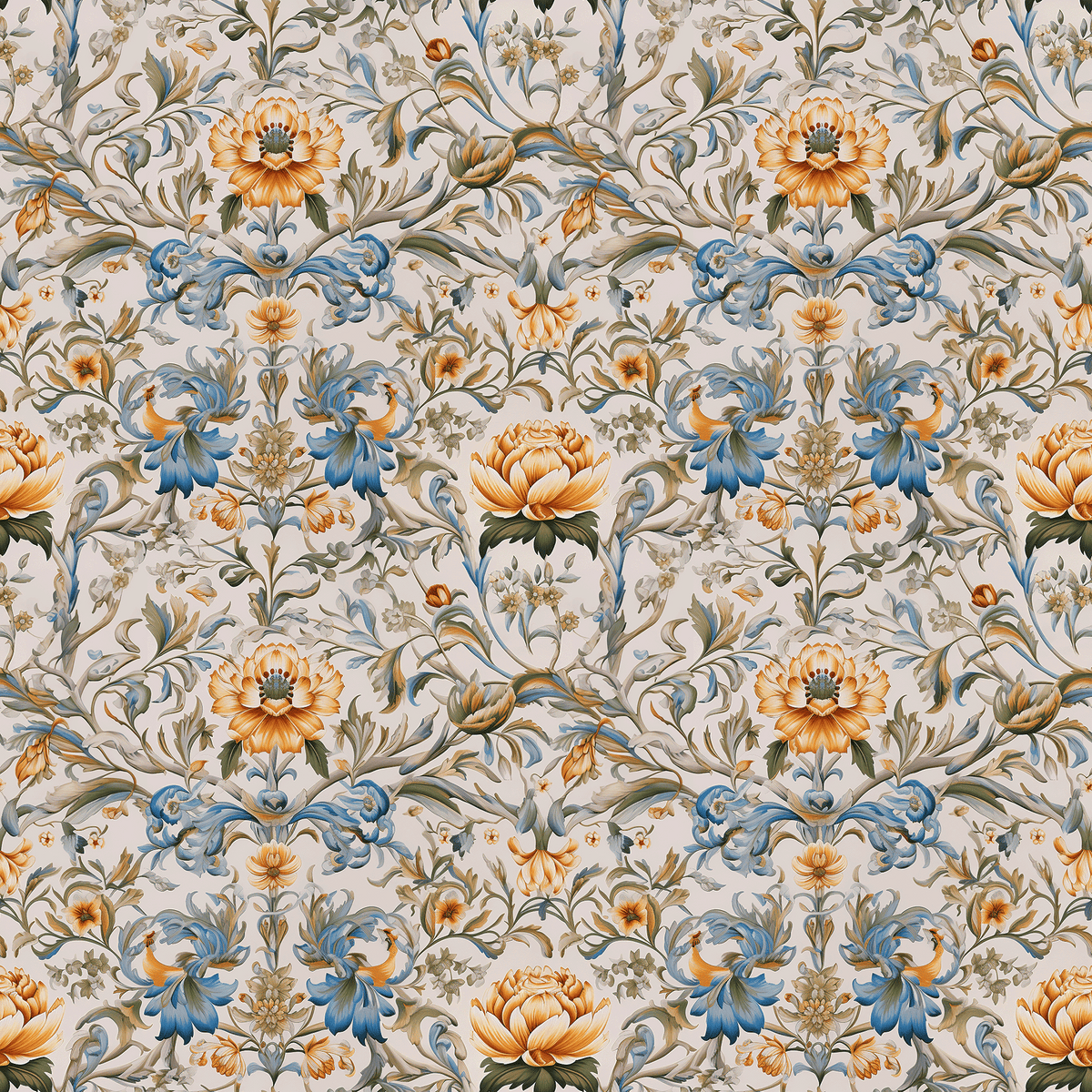 Atlanta Fabrics Crabtree Blue Fabric | Atlanta Fabrics
