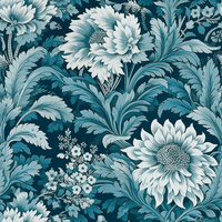 Atlanta Fabrics Disarming Blue Fabric | Atlanta Fabrics