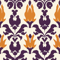 Atlanta Fabrics Findlay Aubergine Fabric | Atlanta Fabrics