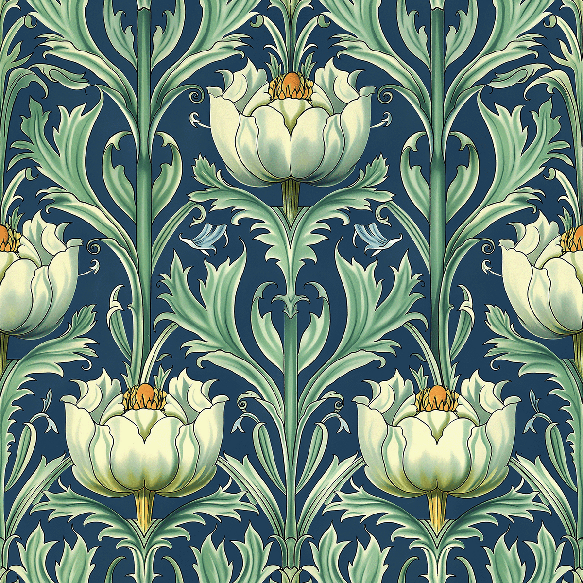 Atlanta Fabrics Forget The Past Navy Fabric | Atlanta Fabrics