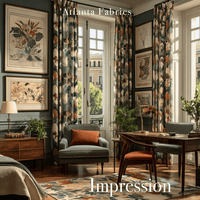 Atlanta Fabrics Impression Green Fabric | Atlanta Fabrics