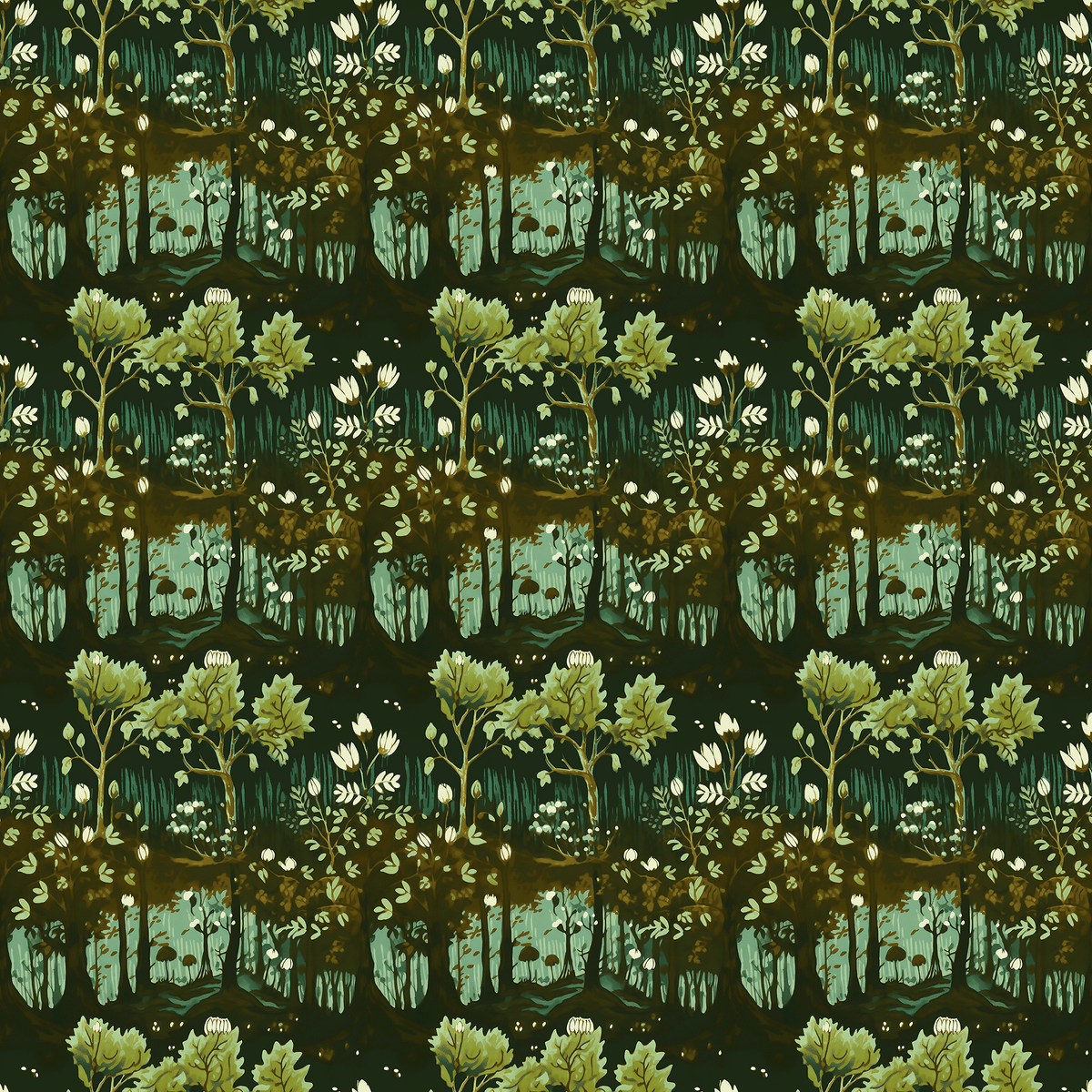 Into The Woods Green