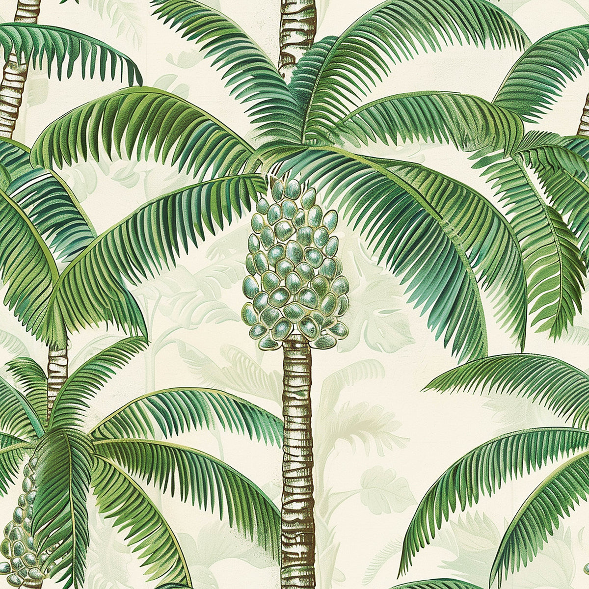 Atlanta Fabrics La Playuela Palm Fabric | Atlanta Fabrics