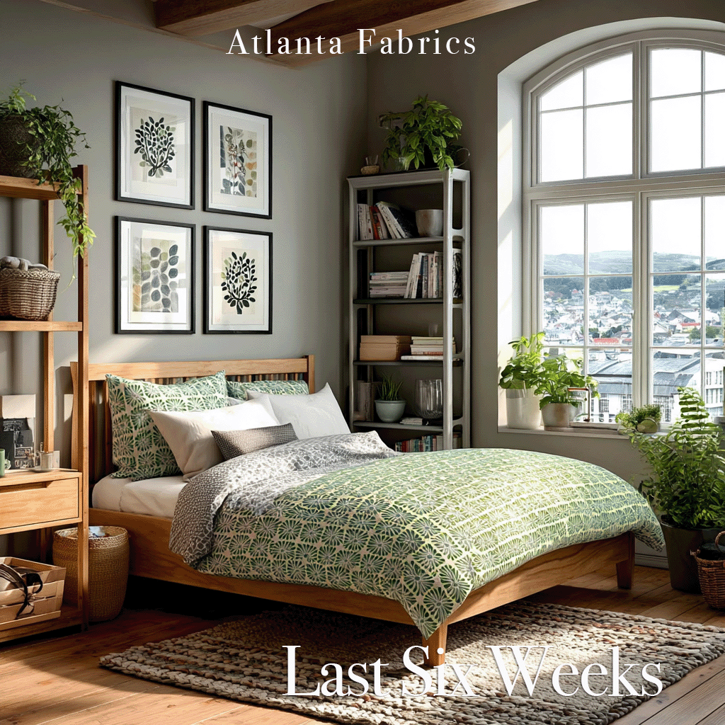 Atlanta Fabrics Last Six Weeks Grey Fabric | Atlanta Fabrics