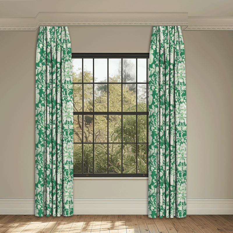 Lombardy Emerald Made to Measure Curtains