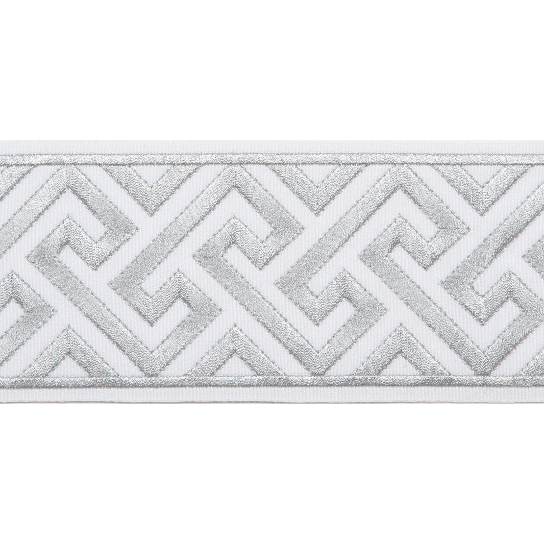 MELROSE EMB TAPE SILVER