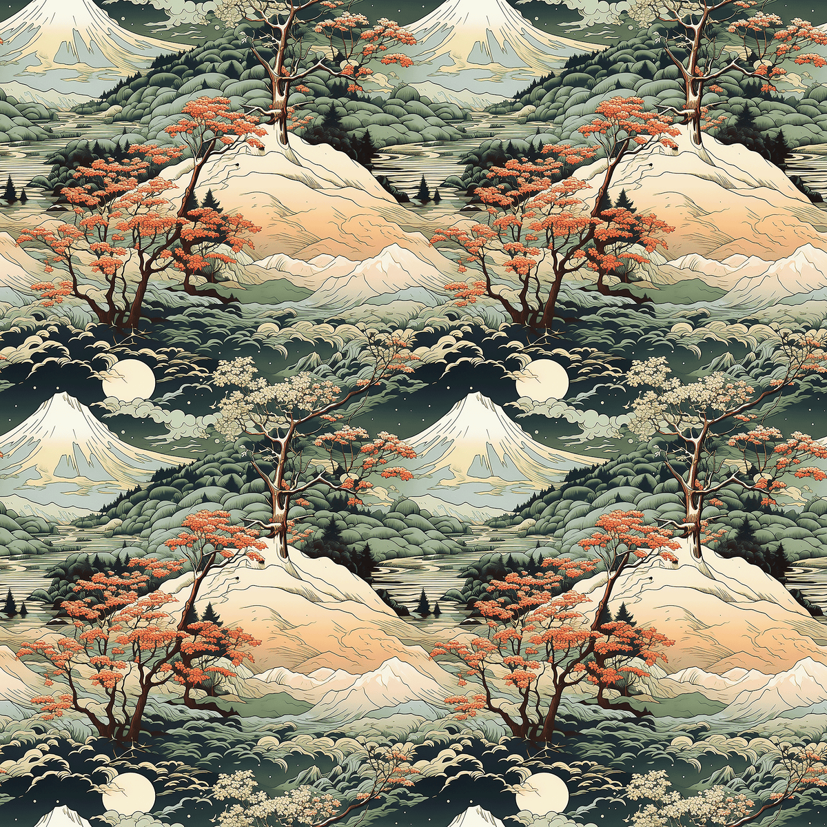 Atlanta Fabrics Maruyama Jade Fabric | Atlanta Fabrics