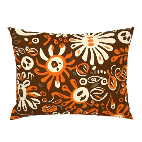 Mon Afrique Tangerine Pillow Sham