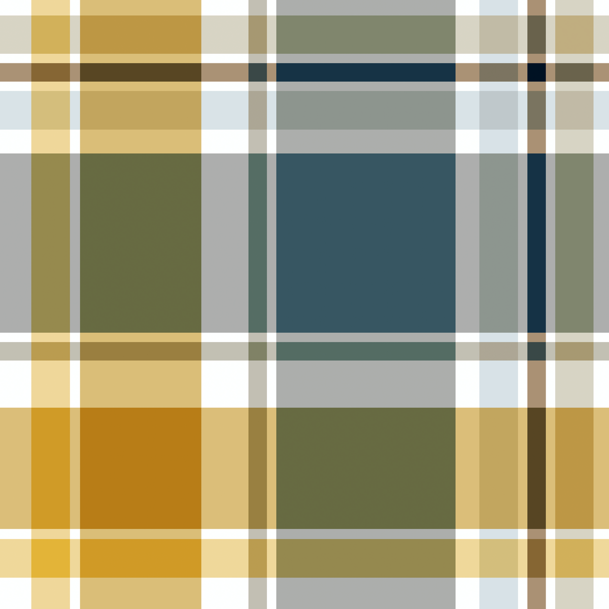 William West Designs Morris Plaid Taupe Fabric | Atlanta Fabrics