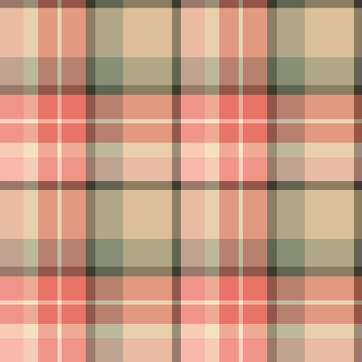 Atlanta Fabrics My One Mission Plaid Rose Fabric | Atlanta Fabrics