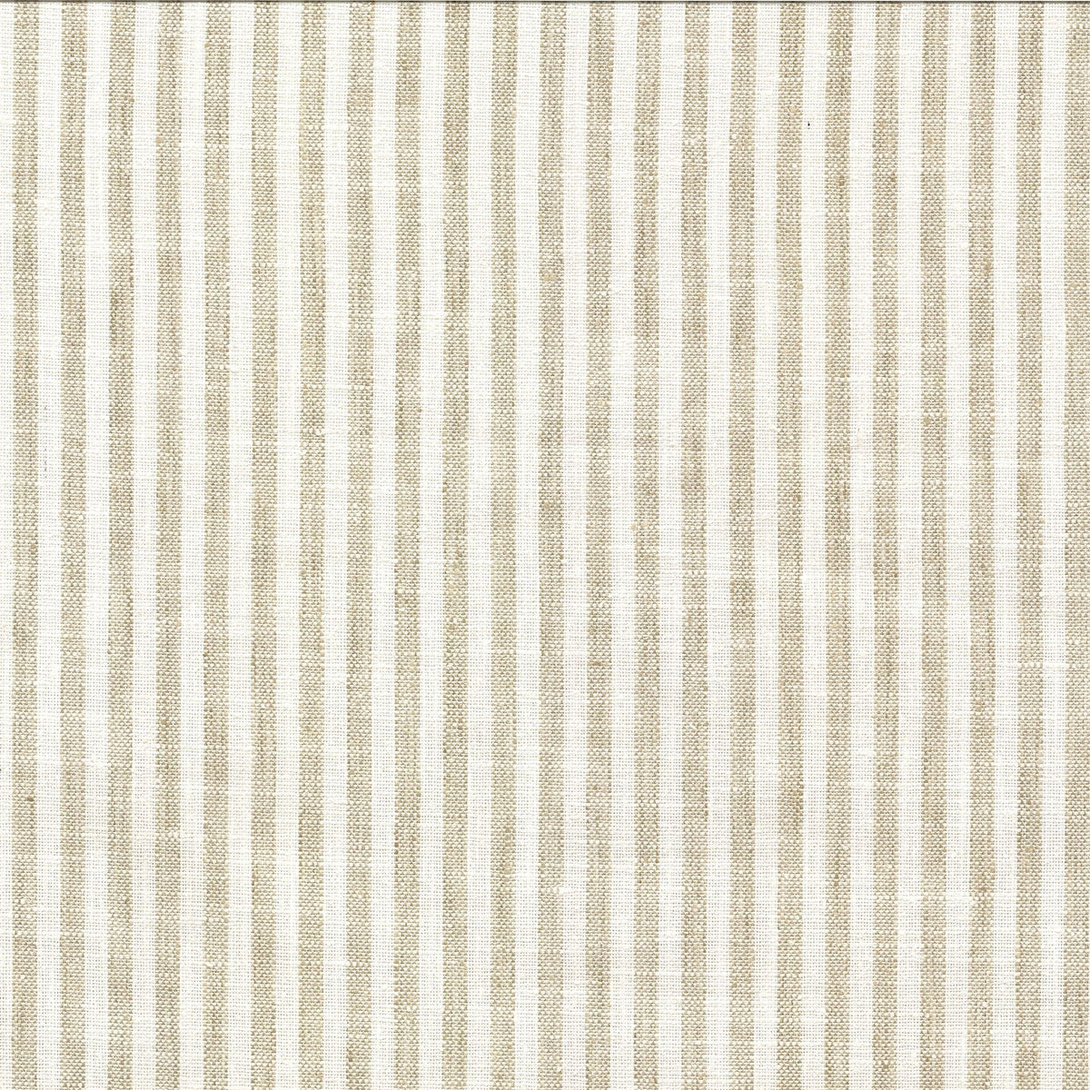 RM Coco Oxford Stripe Alabaster Fabric | Atlanta Fabrics