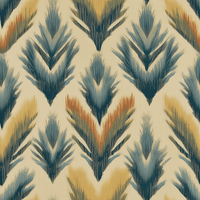 Atlanta Fabrics Paradise Indigo Fabric | Atlanta Fabrics