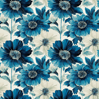 Atlanta Fabrics Raeden Park Sapphire Fabric | Atlanta Fabrics