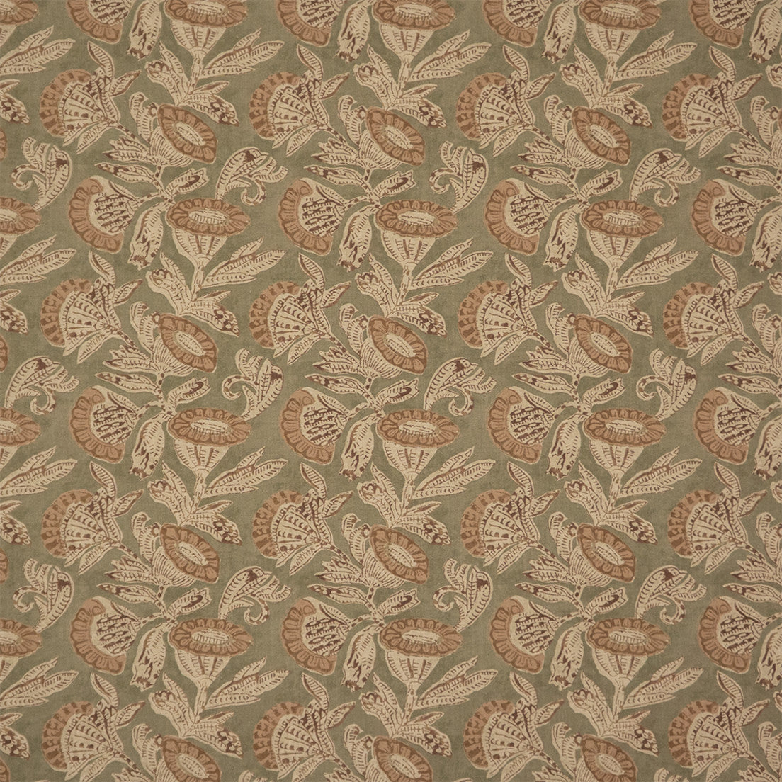 Anna Elisabeth S7374 Umber Fabric | Atlanta Fabrics