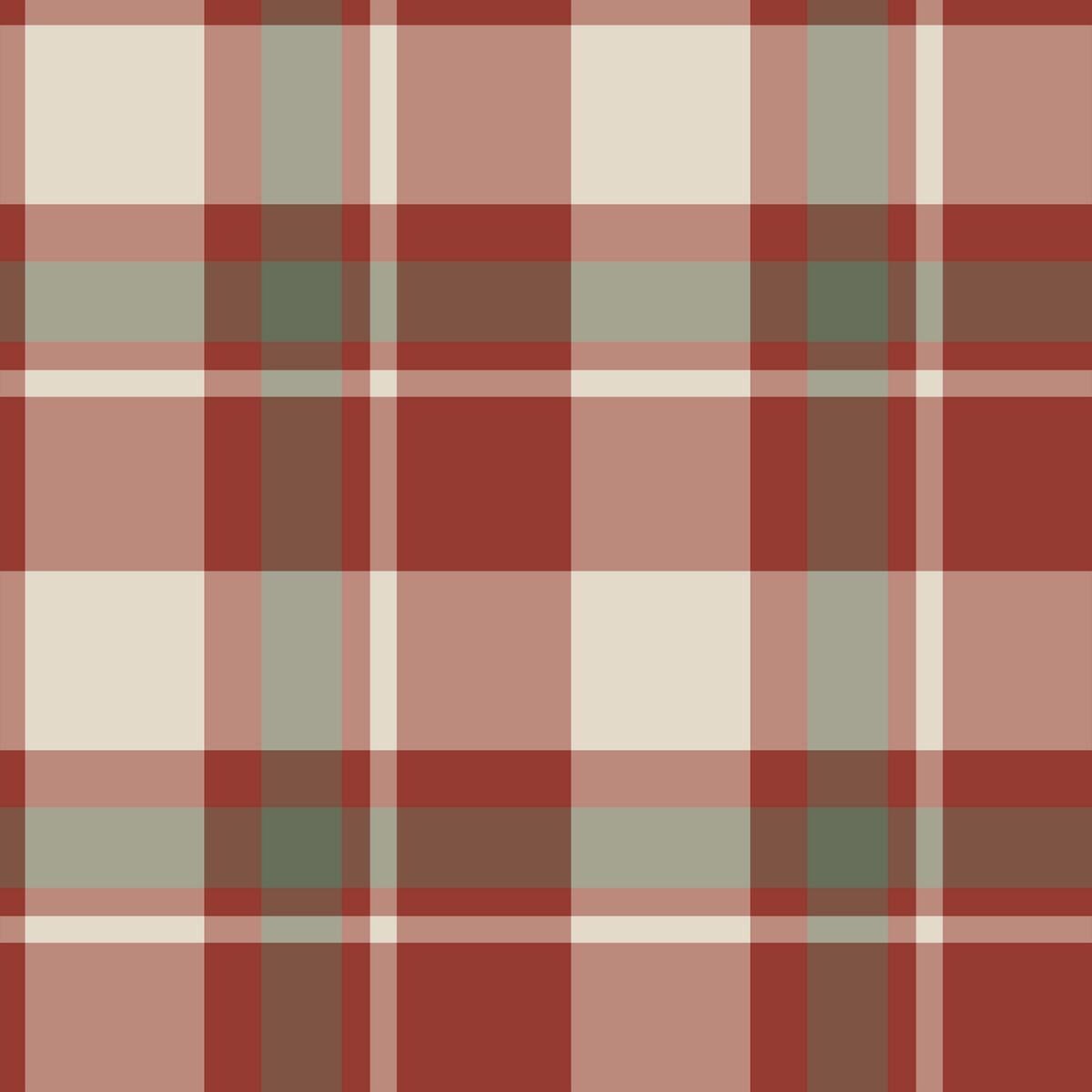 Sado Plaid Clay