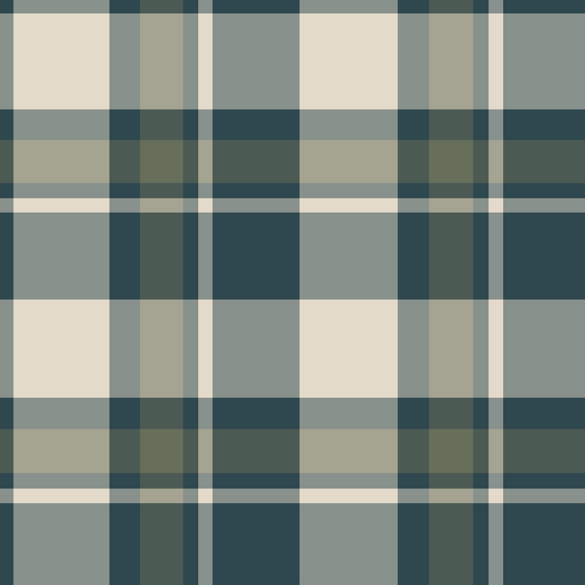 Sado Plaid Teal