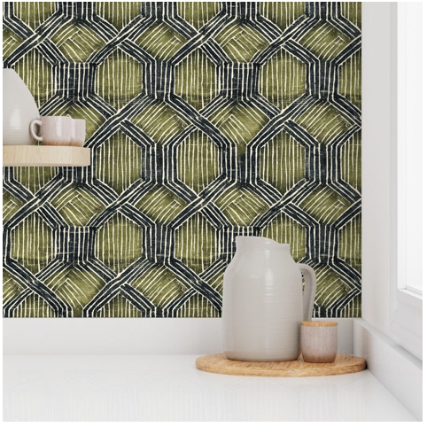 Wood Block Olivine