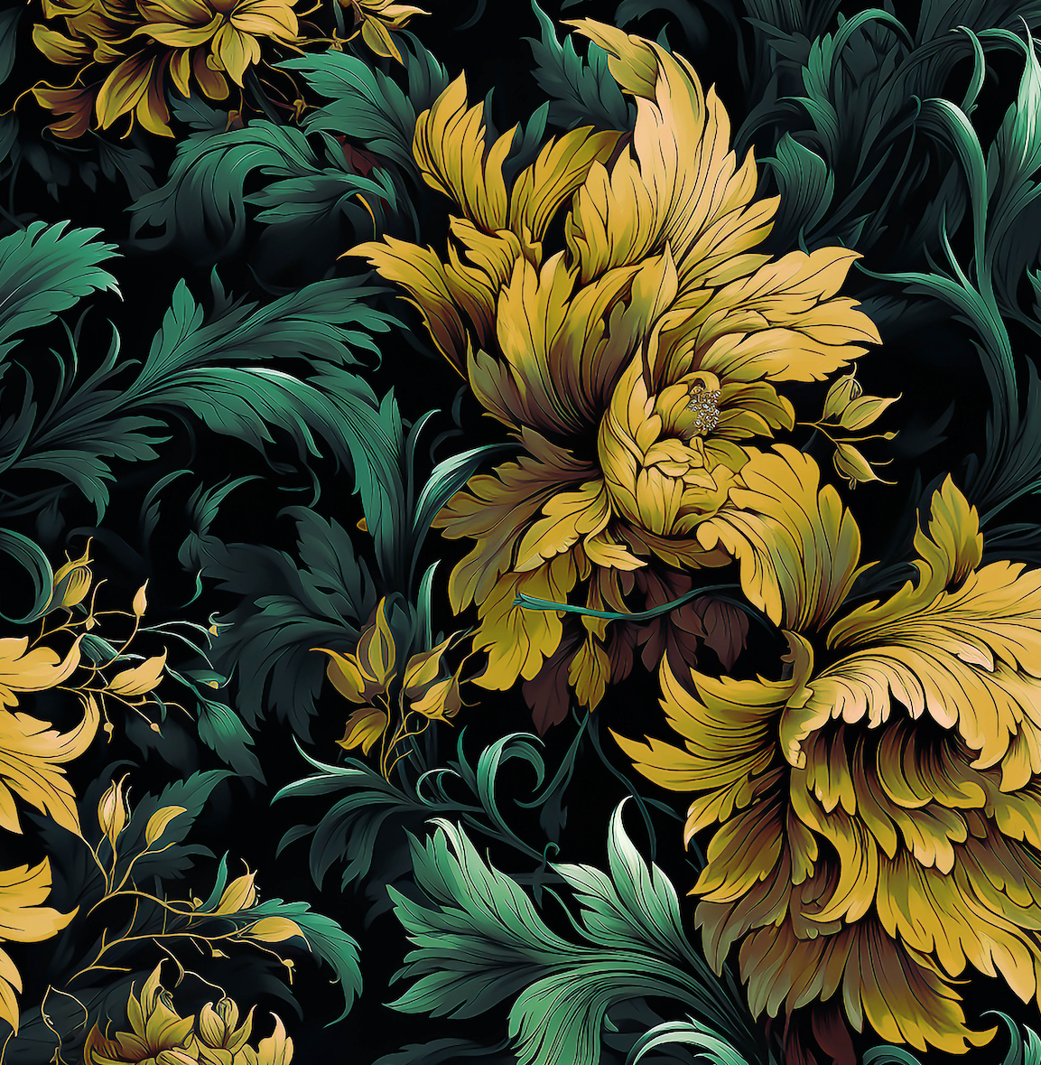 Atlanta Fabrics Cruella Yellow Fabric | Atlanta Fabrics