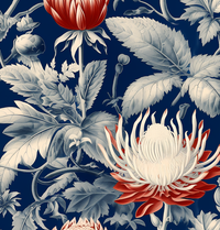 Atlanta Fabrics Wingate Navy Fabric | Atlanta Fabrics