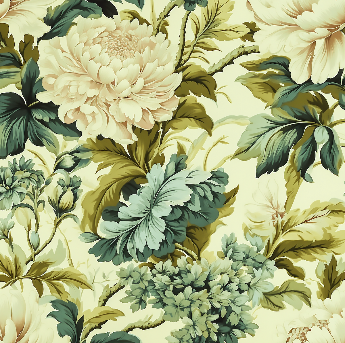 Atlanta Fabrics Bartholdt Green Fabric | Atlanta Fabrics
