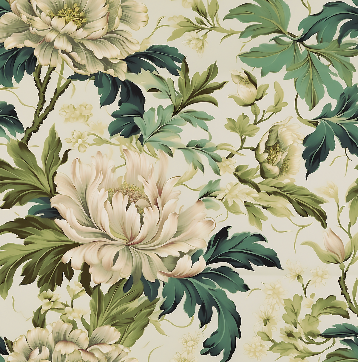 Atlanta Fabrics Forevermore Green Fabric | Atlanta Fabrics