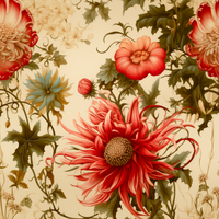 Atlanta Fabrics Valewood Hibiscus Fabric | Atlanta Fabrics