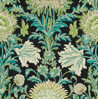 William West Designs The Breakers Turquoise Fabric | Atlanta Fabrics