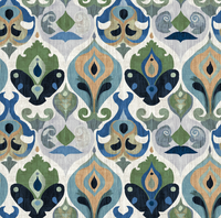 Atlanta Fabrics Shadow Lake Blue Fabric | Atlanta Fabrics
