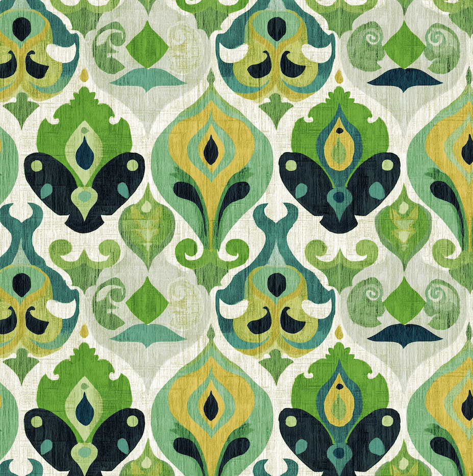 Atlanta Fabrics Shadow Lake Green Fabric | Atlanta Fabrics