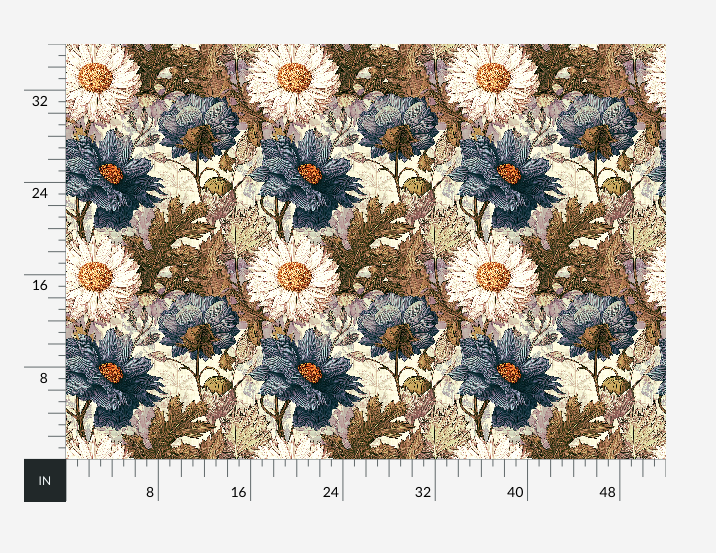 Atlanta Fabrics Throw Aside Indigo Fabric | Atlanta Fabrics