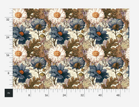 Atlanta Fabrics Throw Aside Indigo Fabric | Atlanta Fabrics