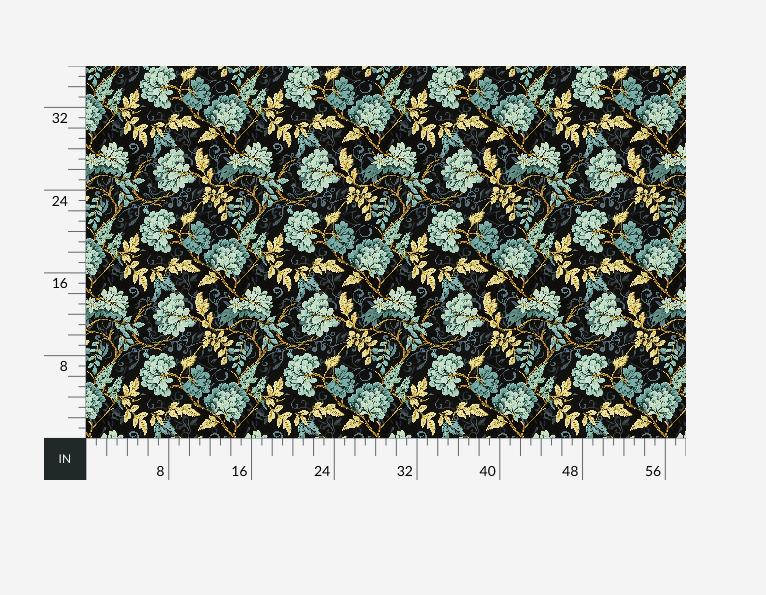 Atlanta Fabrics Arwood Aqua Fabric | Atlanta Fabrics