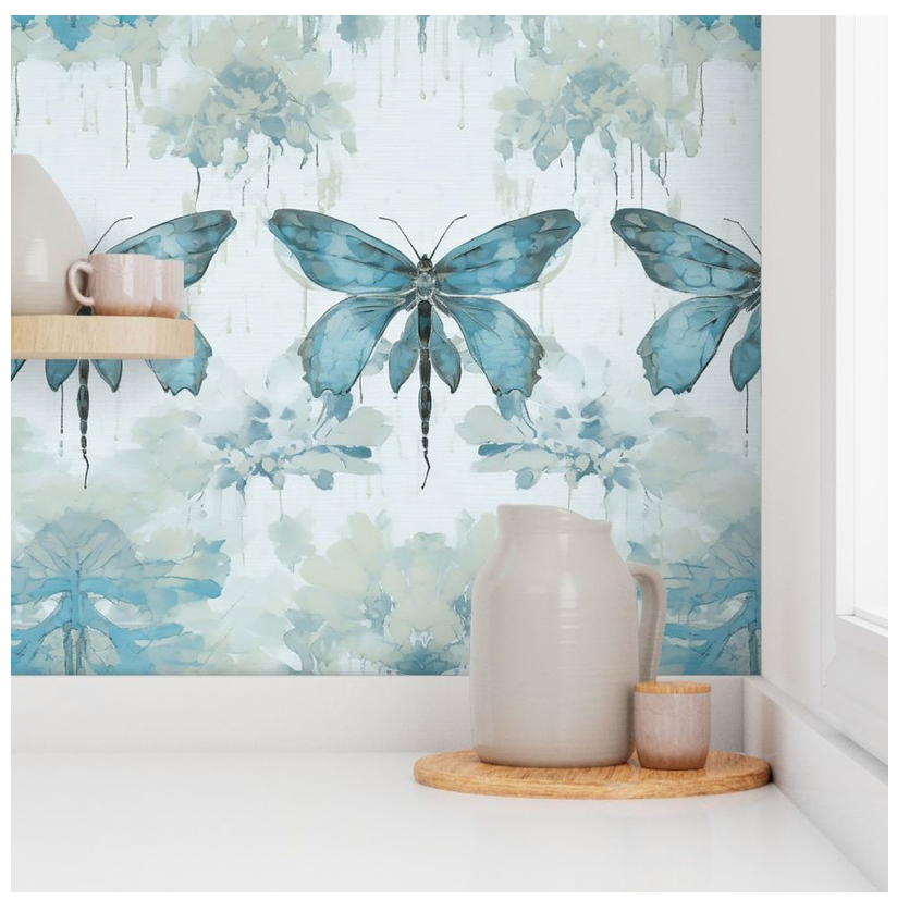 Sky Dancing Blue Wallpaper