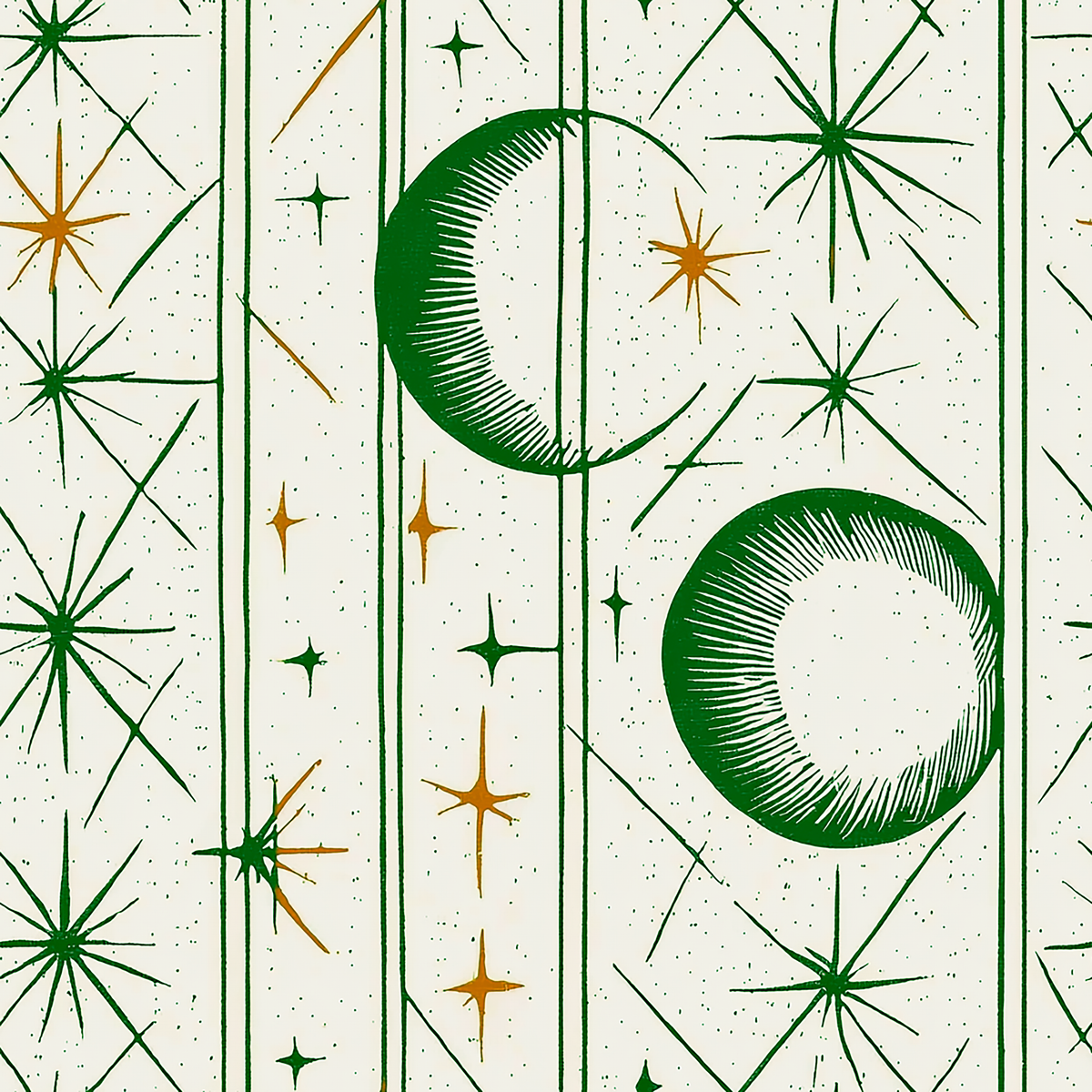 The Moon and Me Green