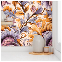 Walthall Lavender Wallpaper
