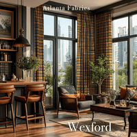 Atlanta Fabrics Wingate Navy Fabric | Atlanta Fabrics